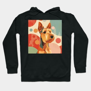 Welsh Terrier in 80's Hoodie